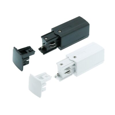 Connecteur et fiche pour rail triphasé Blanc - Ledme - LM3224