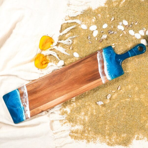 Planches d'Acacia Baguette  -  Ocean Vibes  - LYNN & LIANA