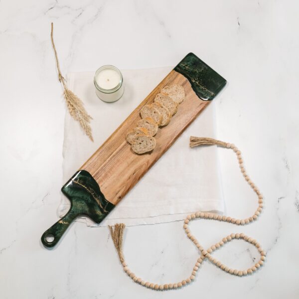 Planches d'Acacia Baguette  -  Jade  - LYNN & LIANA