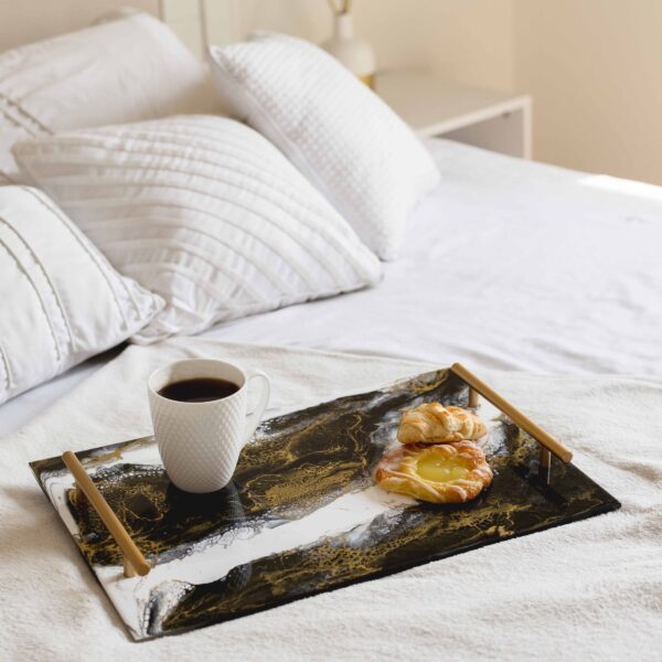 Plateau de service en acrylique  -  Onyx  - LYNN & LIANA