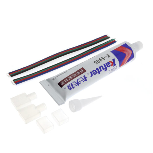 Câble Adaptateur Pour Tira Led 220Vac Bergamo RGB - Ledme - LM0043 – Image 3