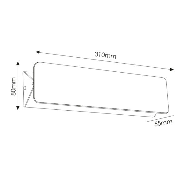 Applique LED Vas 10W CCT - Ledme - LM6167 – Image 2