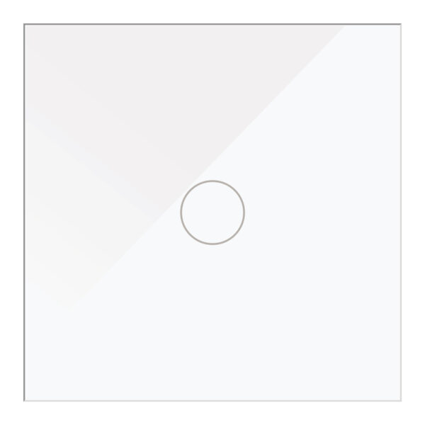 Interrupteur tactile simple avec WIFI - DSC Blanc - Ledme - BD-01WSCM-W – Image 4