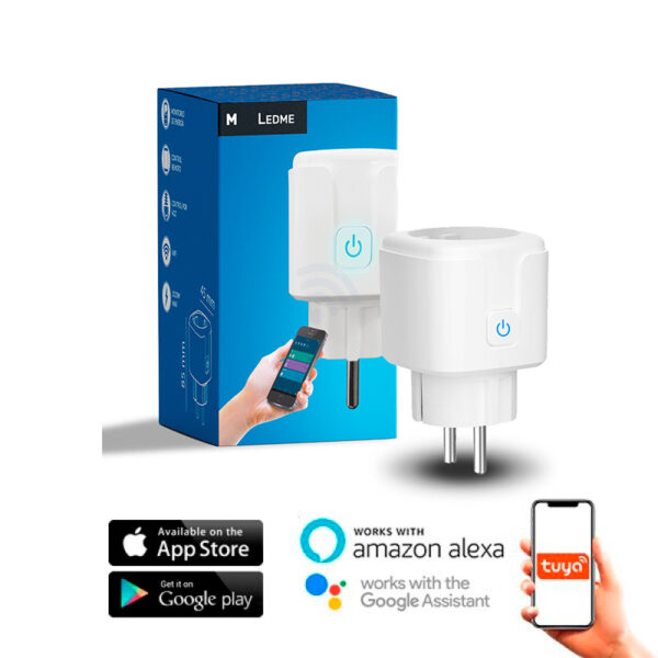 Prise Wifi SmartHome 16A - Ledme - LM9101