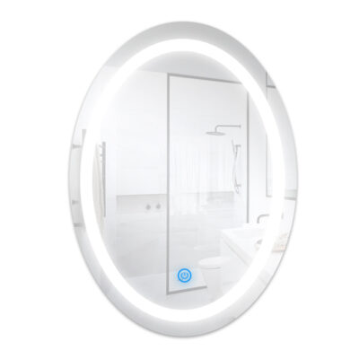 Miroir de salle de bain LED 15W Ovale CCT - Ledme - LM6404