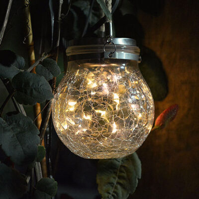 Sphère LED Solaire ExtérieureGlass Vintage - Ledme - LM8074