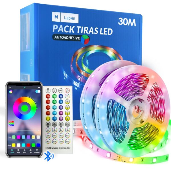 Pack Tira de LED 24V 5050 16L RGB - 30 métros - Ledme - LM2405