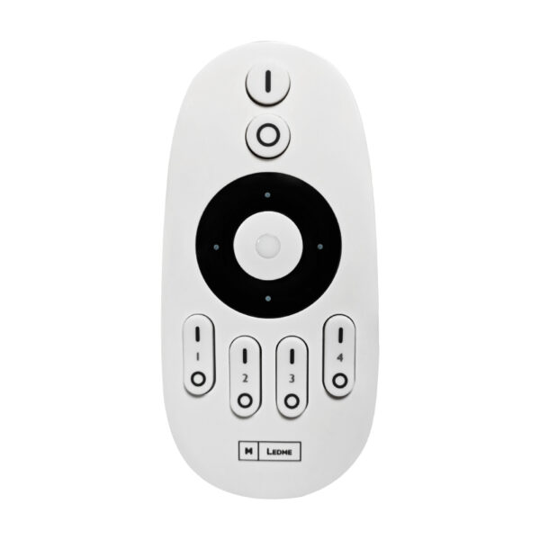 Télécommande RF pour Variateur LED Monocolor 4 Zones - Ledme - LM2087