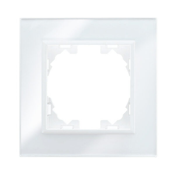 Cadre en verre pour 1 module - FB Blanc - Ledme - FB-48-W – Image 3