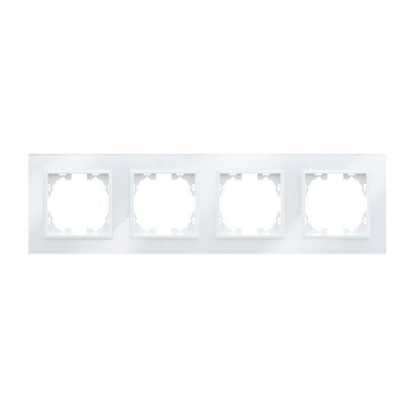 Cadre en verre pour 4 modules - FB Noir - Ledme - FB-51-B – Image 3