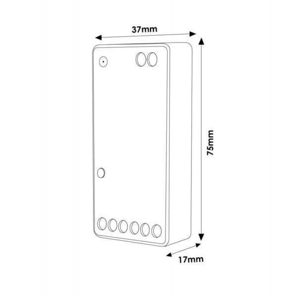 Contrôleur de variateur LED Monocolor/CCT - Ledme - LM2080 – Image 2