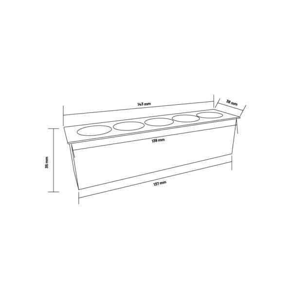 Foco LED Linéaire Viena 10W 3000K - Ledme - GA3003 – Image 2