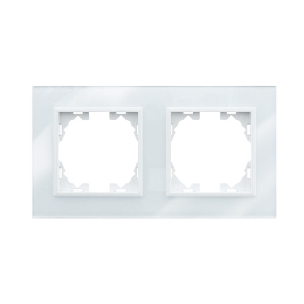 Cadre en verre pour 2 modules - FB Noir - Ledme - FB-49-B – Image 3
