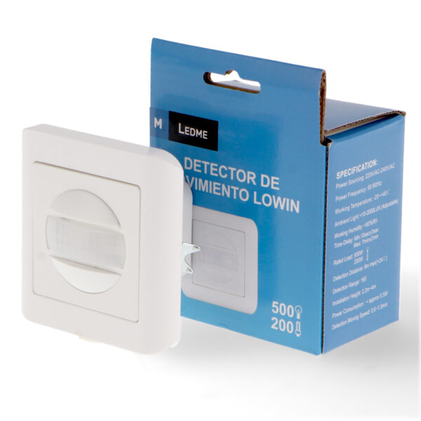Détecteur de mouvement PIR Lowin 160º - Ledme - LM9112 – Image 3