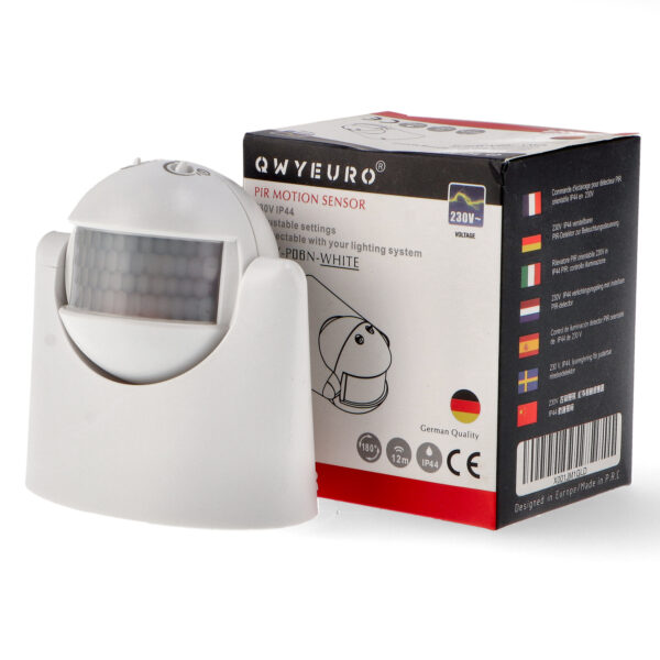 Détecteur de mouvement PIR 180º Surface noire - Ledme - LM8276 – Image 5