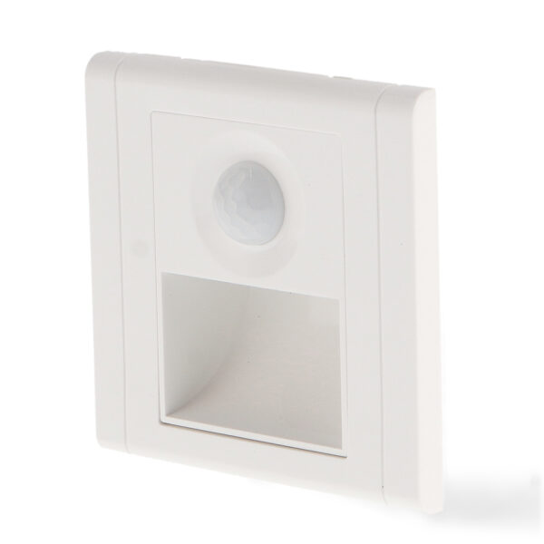 Balise LED Encastrable avec Capteur PIR Nomis Carré 1,2W 4500K - Ledme - LM9001 – Image 4