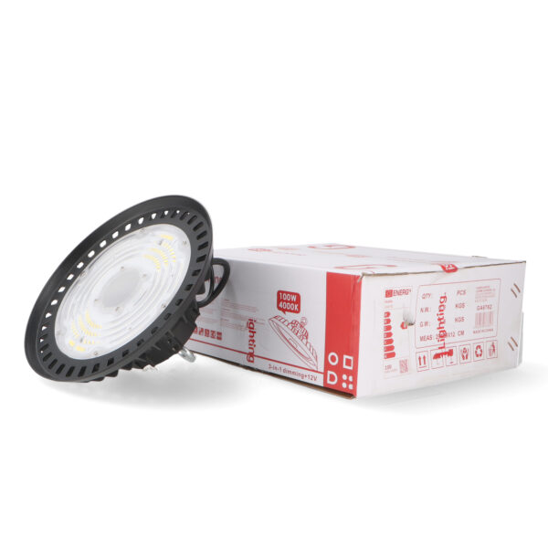Grande Baie LED UFO Série A 100W 1-10V 5000K - Ledme - GA6761 – Image 3