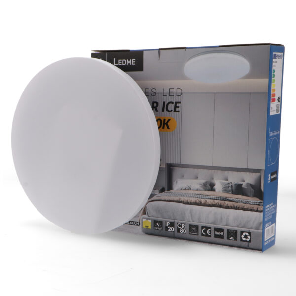 Plafon LED Circulaire Glace 36W 6000K - Ledme - LM8207 – Image 3