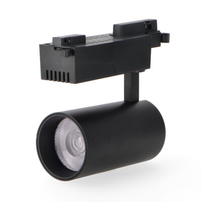 Spot LED sur Rail ProFast Noir 30W Monophasé 3000K - Ledme - GA3186