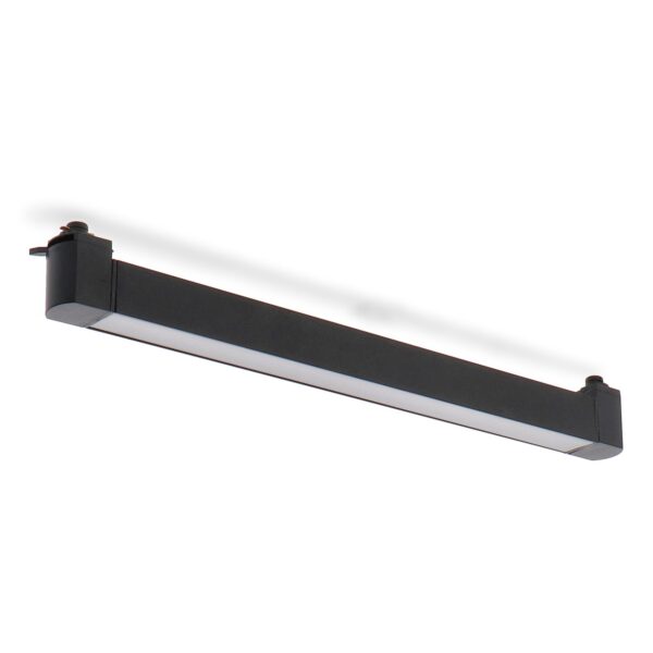 Spot LED pour Rail Linéaire Dhin Noir 24W Monophasé - DSC 6000K - Ledme - LM3126