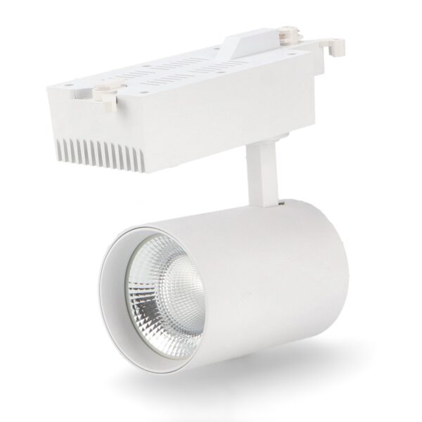Spot sur Rail LED Prolux Blanc 40W Monophasé - DSC 3000K - Ledme - LM3176