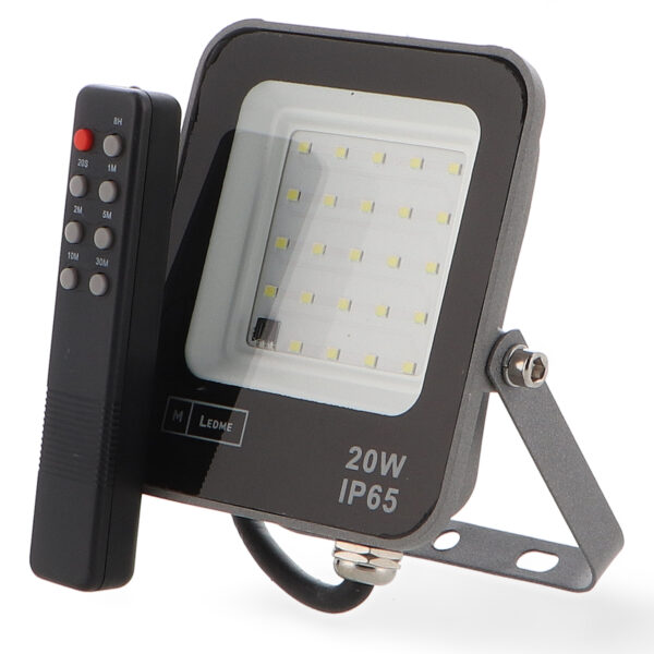 Projecteur LED Napoli 20W avec capteur de mouvement 6000K - Ledme - LM6515