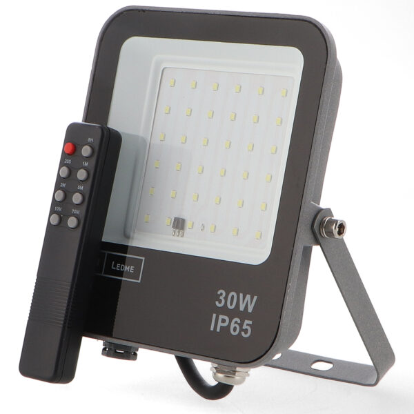 Projecteur LED Napoli 30W avec capteur de mouvement 6000K - Ledme - LM6516