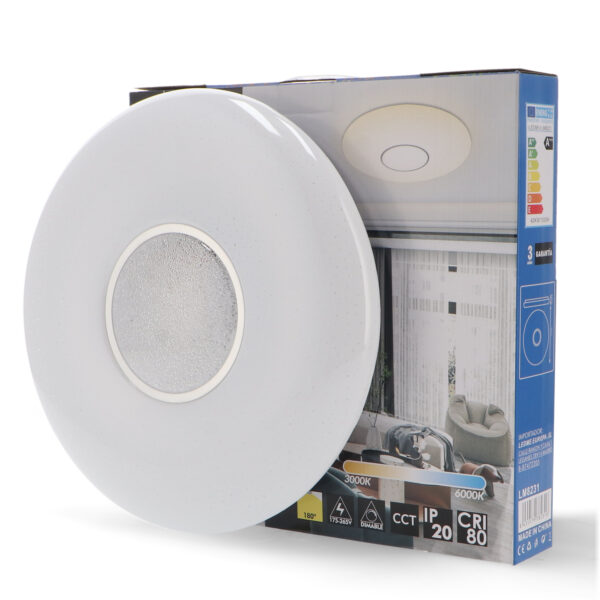 Plafonnier circulaire Turin LED CCT 40W CCT - Ledme - LM8231 – Image 2