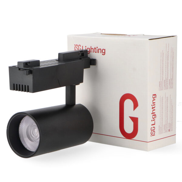 Spot LED sur Rail ProFast Noir 30W Monophasé 6000K - Ledme - GA3184 – Image 3