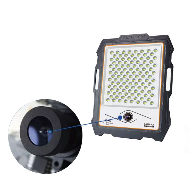 Projecteur LED Solaire avec Caméra Jeff 100W 6000K - Ledme - LM6591 – Image 3