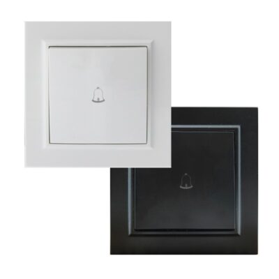 Bouton poussoir pour sonnette - EP Blanc - Ledme - EP-06-W