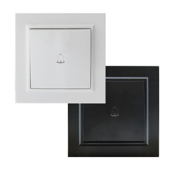 Bouton poussoir pour sonnette - EP Blanc - Ledme - EP-06-W