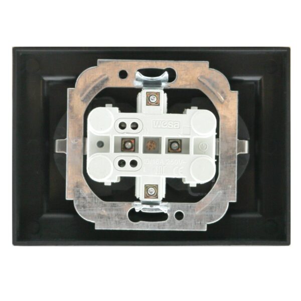 Prise Schuko Double - EP Noir - Ledme - EP-15-B – Image 3