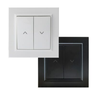 Bouton double pour stores automatiques - EP Noir - Ledme - EP-27-B