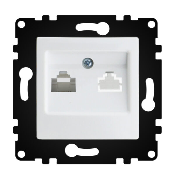 Module prise téléphonique - PJ Noir - Ledme - PJ-37-B – Image 5