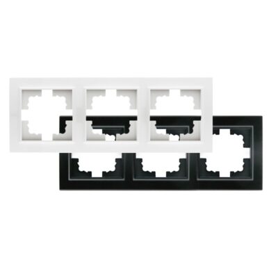 Cadre pour 3 modules - EP Noir - Ledme - EP-50-B