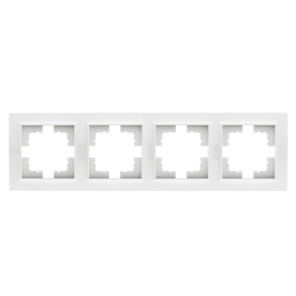 Cadre pour 4 modules - EP Blanc - Ledme - EP-51-W – Image 4