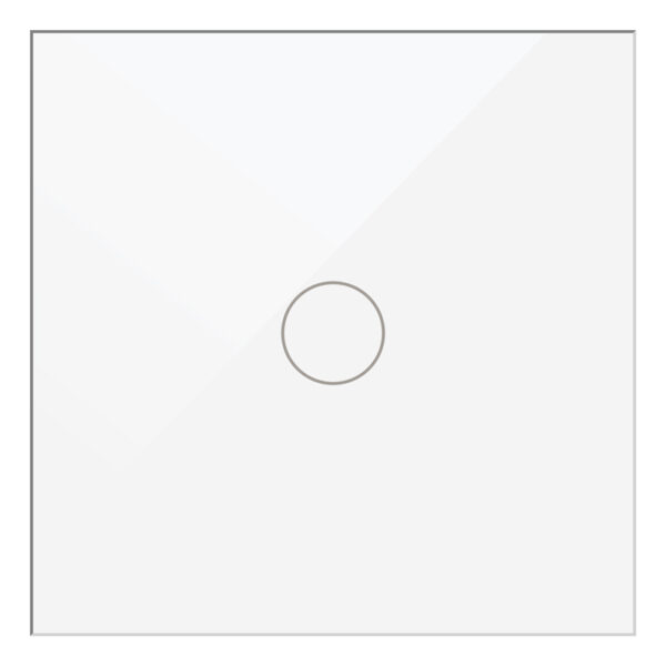 Interrupteur Tactile Simple - DSC Blanc - Ledme - FCM-01-W – Image 3