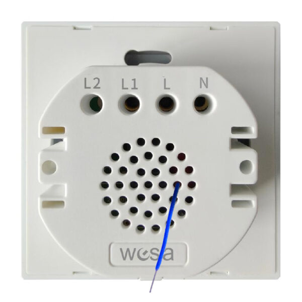 Interrupteur tactile à double commutation - DSC Blanc - Ledme - FCM-05-W – Image 6
