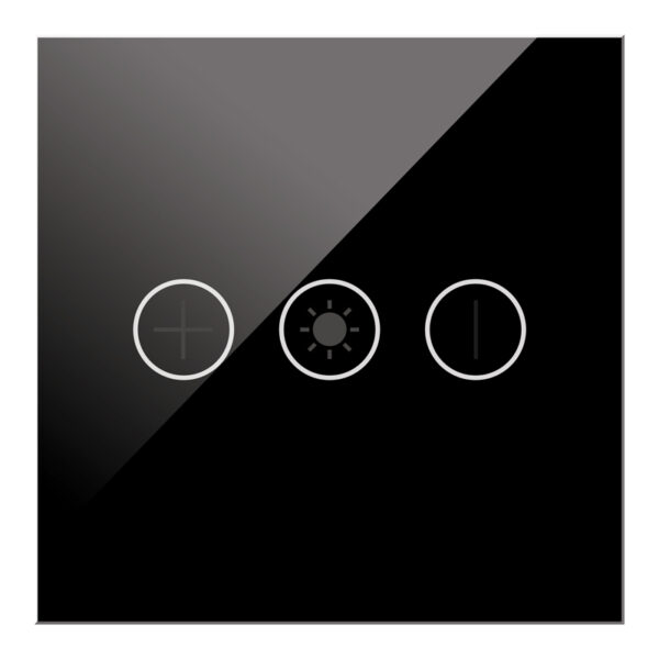 Variateur tactile simple - DSC Noir - Ledme - FCM-36-B – Image 4