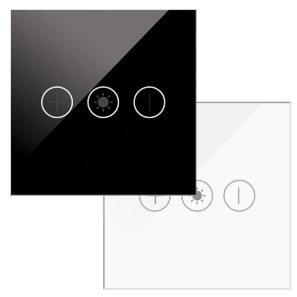 Variateur tactile simple - DSC Noir - Ledme - FCM-36-B