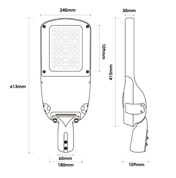 Série Ligne LED Farola 90W 5000K - Ledme - GA6907 – Image 2