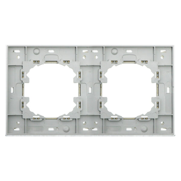 Cadre en aluminium pour 2 modules - FL Noir - Ledme - FL-49-B – Image 3