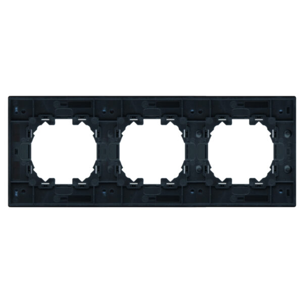 Cadre en aluminium pour 3 modules - FL Noir - Ledme - FL-50-B – Image 6