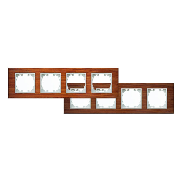 Structure en bois naturel pour 4 modules - FM Avellana - Ledme - FM-51-Co