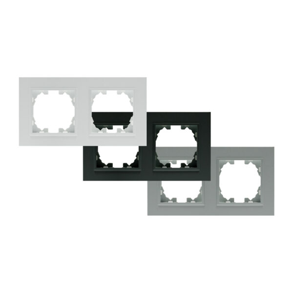 Châssis PC pour 2 modules - FMMB Gris - Ledme - FMMB-49-G