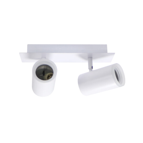 Plafonnier GU10 Orientable 2 Spots State - Ledme - LM4357