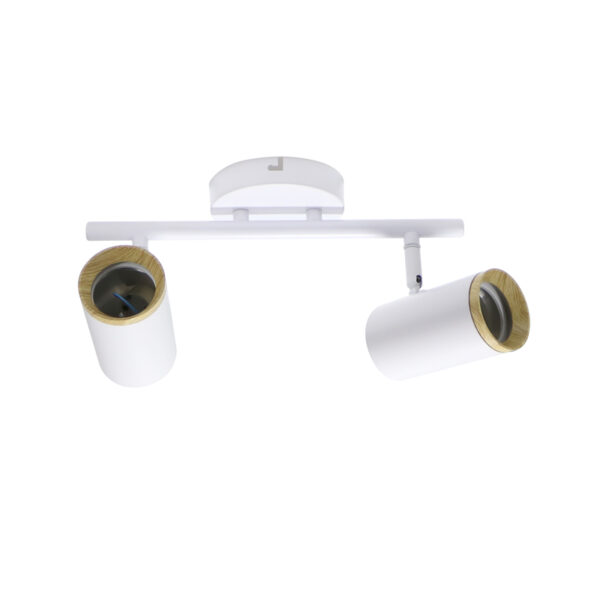 Plafonnier Country GU10 2 Spots - Ledme - LM4351