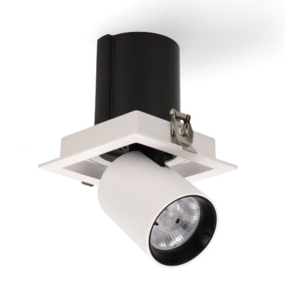 Foco Tube LED orientable Carré 12W 3000K - Ledme - GA4186