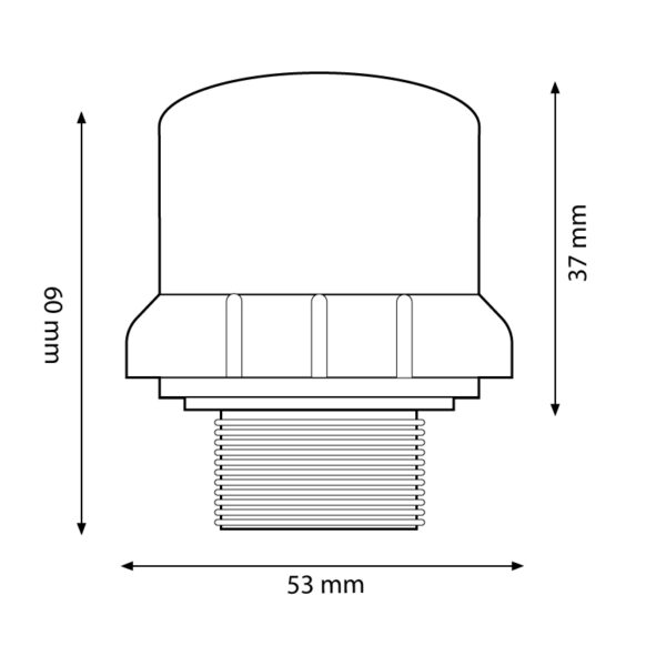 Capteur de mouvement radar IP65 pour baie vitrée LED série A - Ledme - GA6767 – Image 2